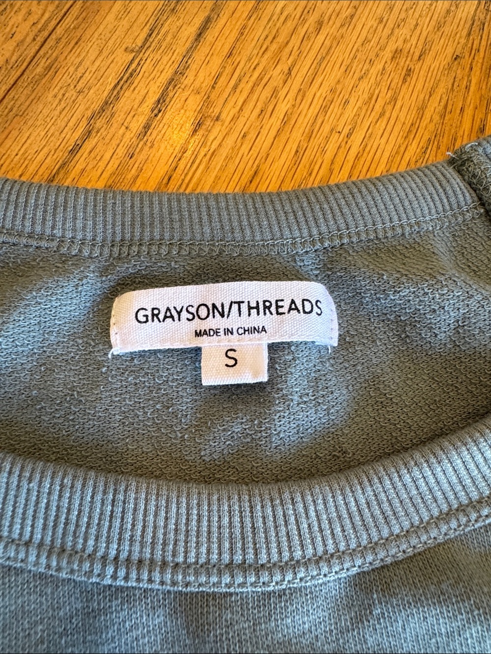 Grayson Threads Slate Blue Crewneck Sweatshirt - Picture 2 of 8